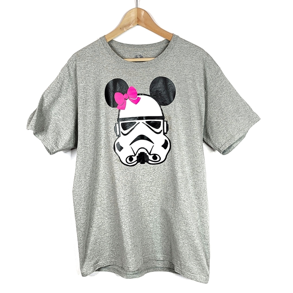 Star Wars Minnie Mouse Stormtrooper Tee-Shirt - Picture 1 of 4